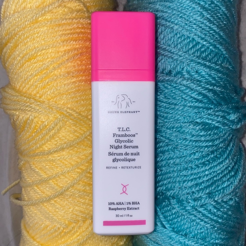 Drunk Elephant T.L.C. Framboos Glycolic Night Serum 30 mL/1 fl oz